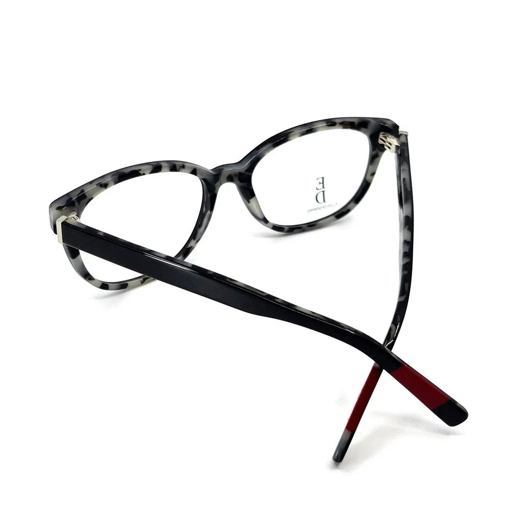NEW!!! ELLEN DEGENERES Eyeglasses O-04 BLKTT Authentic